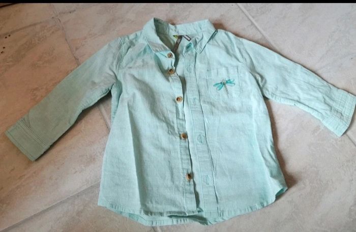 Chemise à manches longues bébé garçon 9 mois