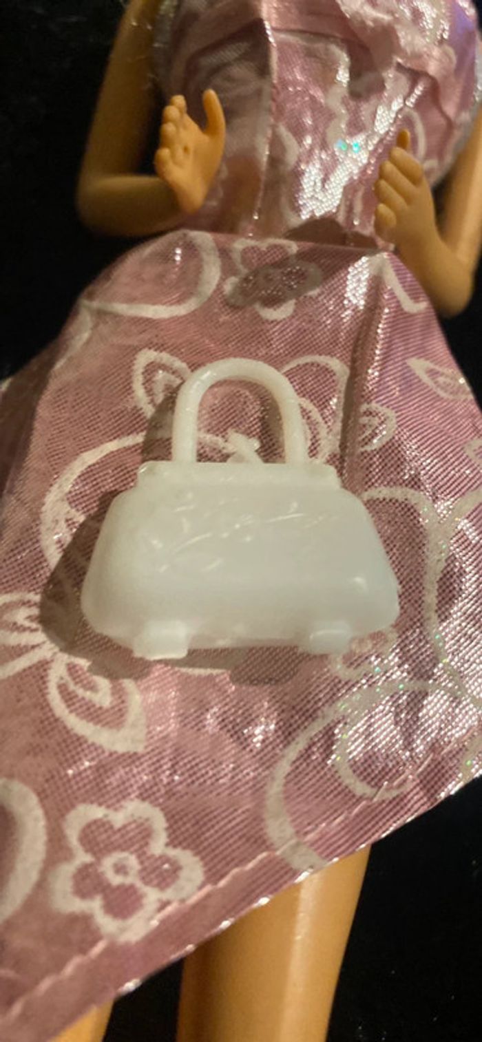 Vintage sac à main Barbie Francie happiness blanc - photo numéro 2