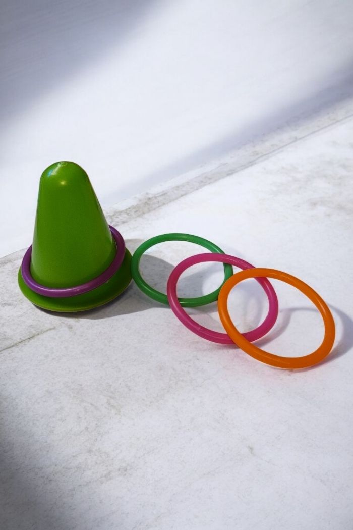 Jouet d’exercice lapin – Anneaux colorés à mâcher (x6) - photo numéro 3