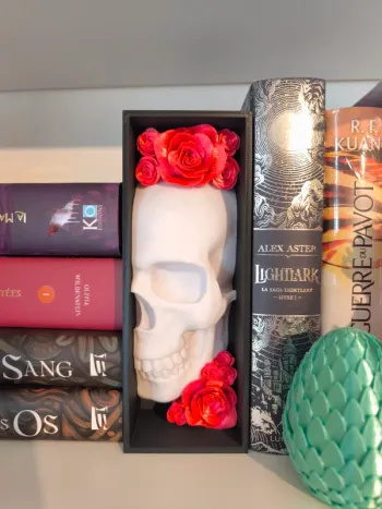 BookNook Skull Rose 