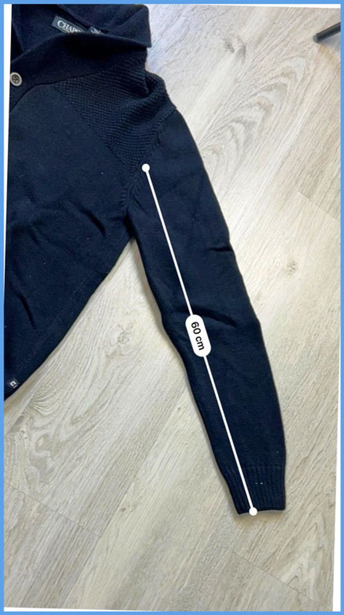 Gilet Chaps Noir Taille L - photo numéro 6