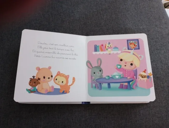 Livre - Petite Licorne et son doudou - photo numéro 2
