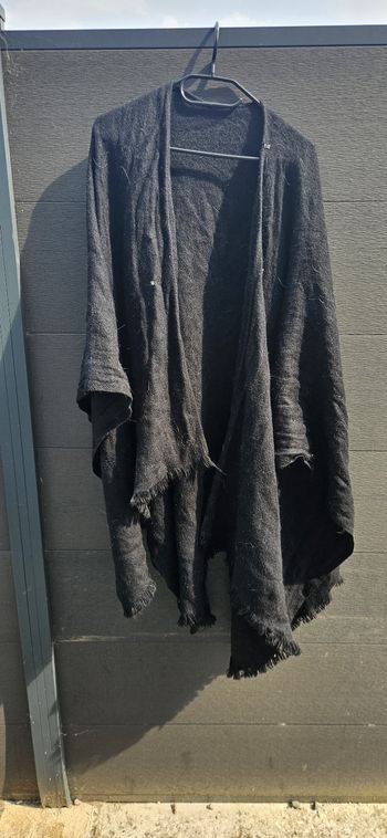 Poncho et écharpe