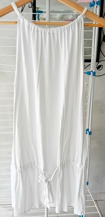 Débardeur long blanc