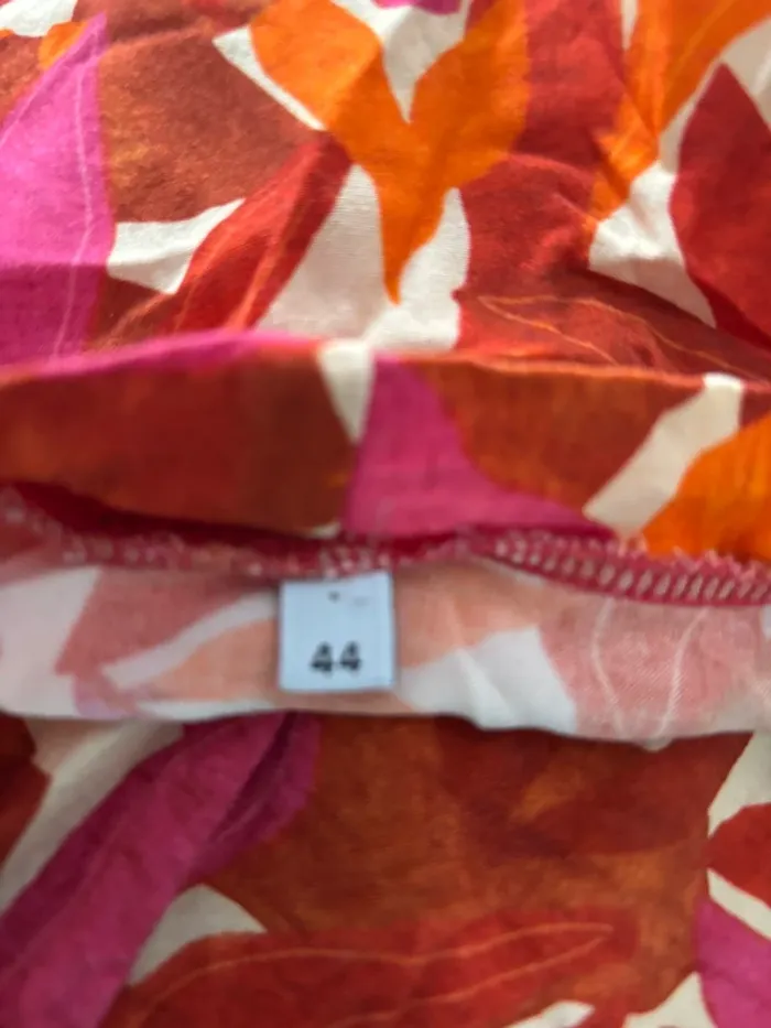 Joli débardeur blouse  noué Plus taille 44 - photo numéro 3