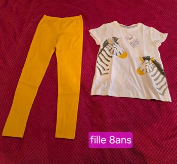 Ensemble fille 8 ans