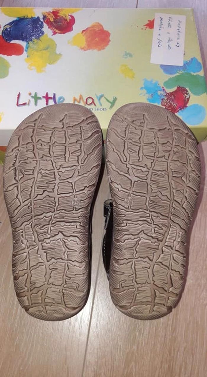 Little Mary : Sandales cuir (29) - photo numéro 5