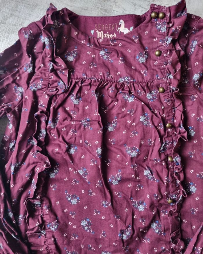 Blouse sergent major 8 ans - photo numéro 2