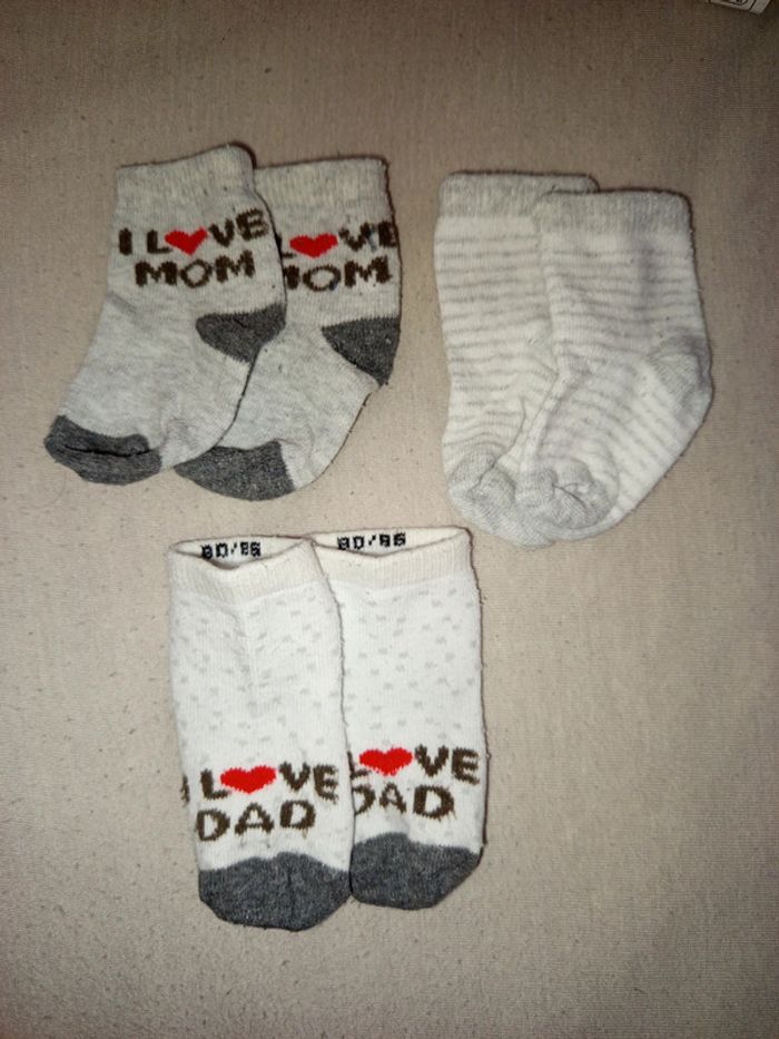 Chausettes bébé taille 80/96