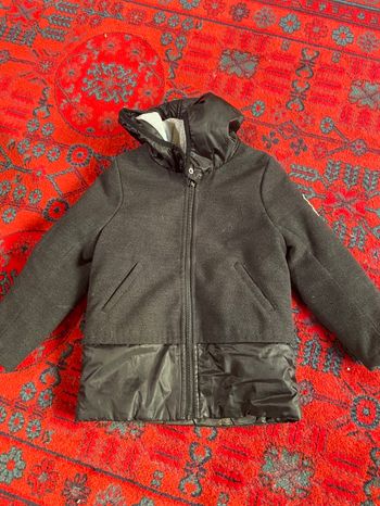 Manteau hiver 6 ans garçon gris IKKS