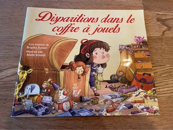 Livre Lire c’est partir Disparitions dans le coffre à jouets