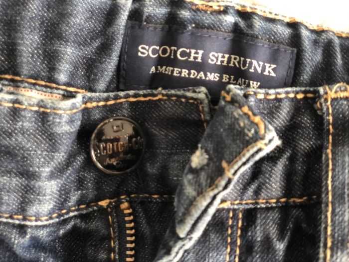 Jeans scotch & soda bleu brut - photo numéro 4