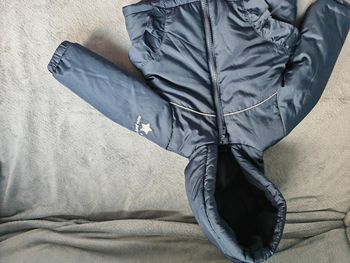 Manteau chaud bleu marine génération Z 12 mois