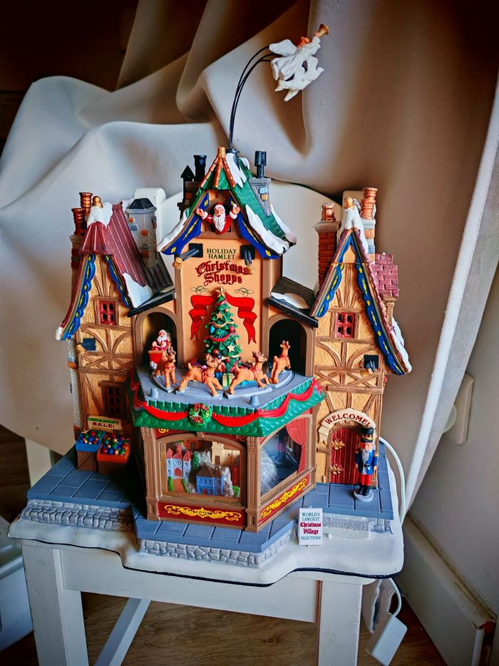 Village de noël lemax holiday hamlet Christmas shoppe