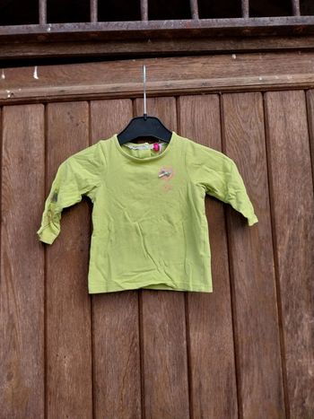 Tee-shirt manche longue bébé fille 12 mois Orchestra