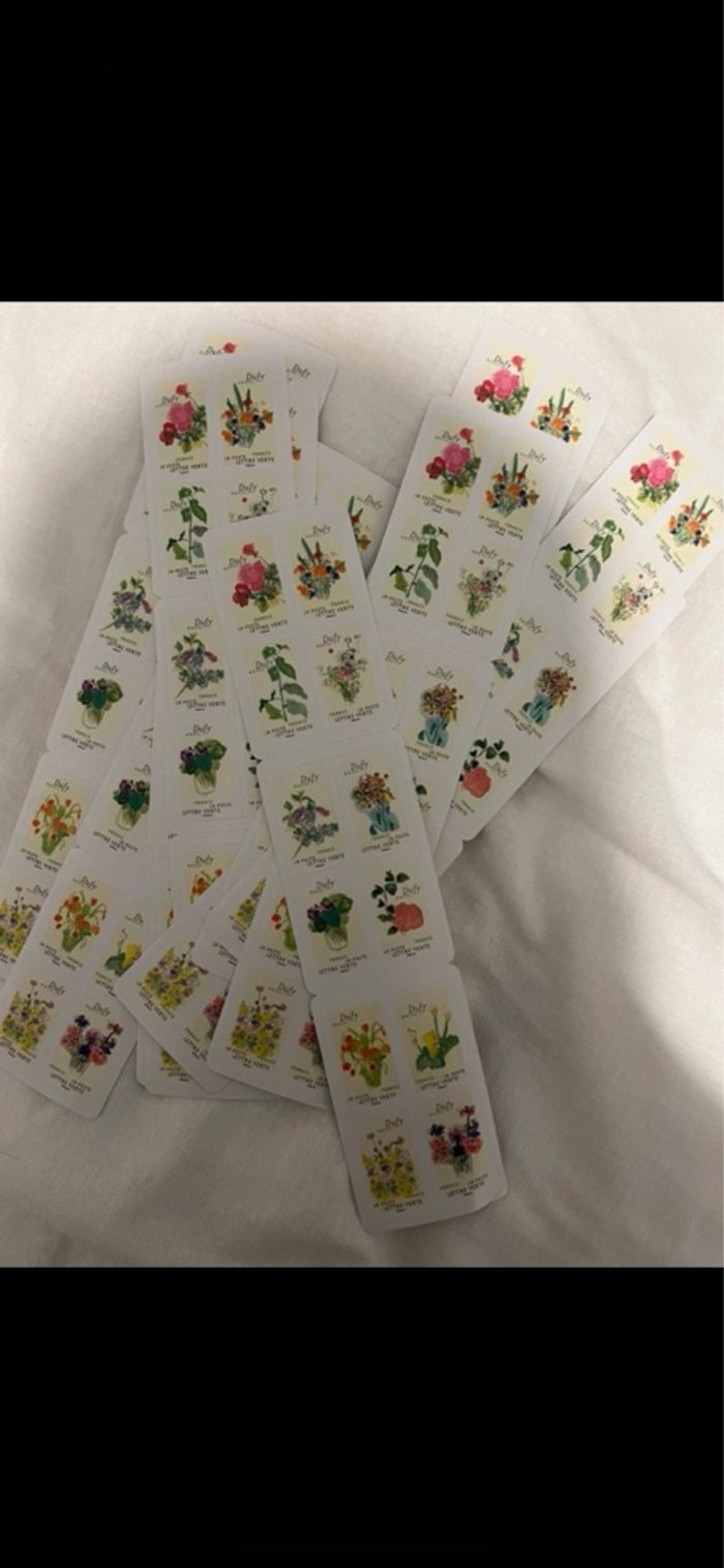 Lot 10 carnets de 12 timbres - photo numéro 4