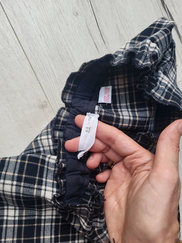 Pantalon style écossais zara 5ans - photo numéro 5