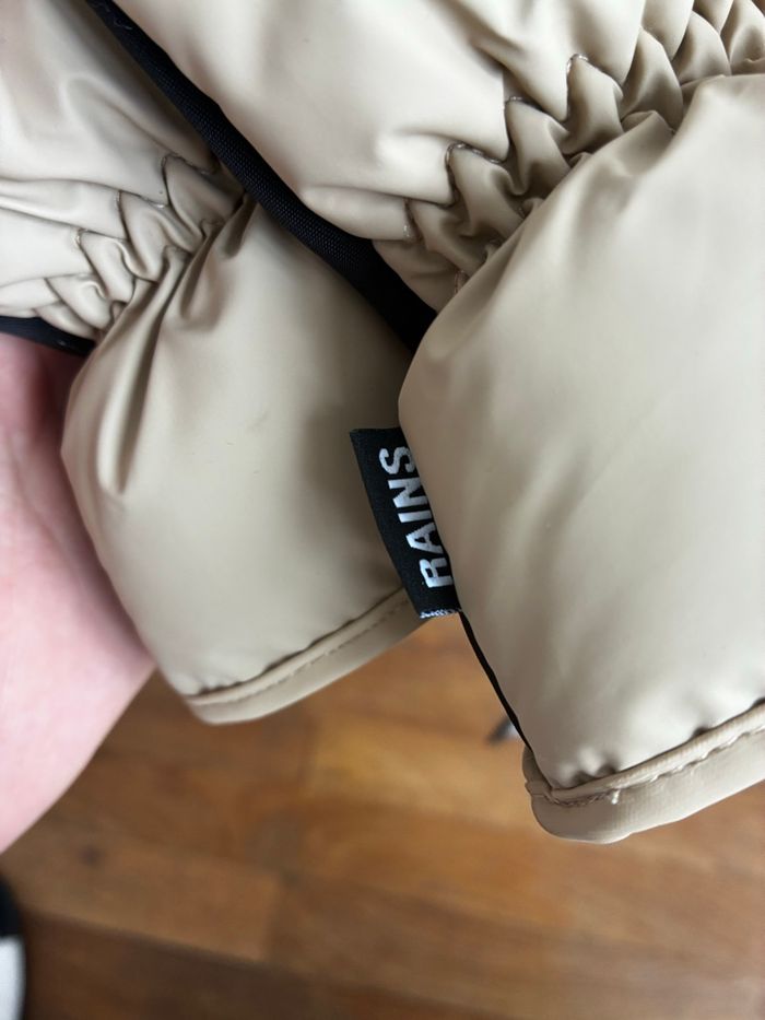 Moufles Rains Beige - Taille M/L - Neuves - photo numéro 5