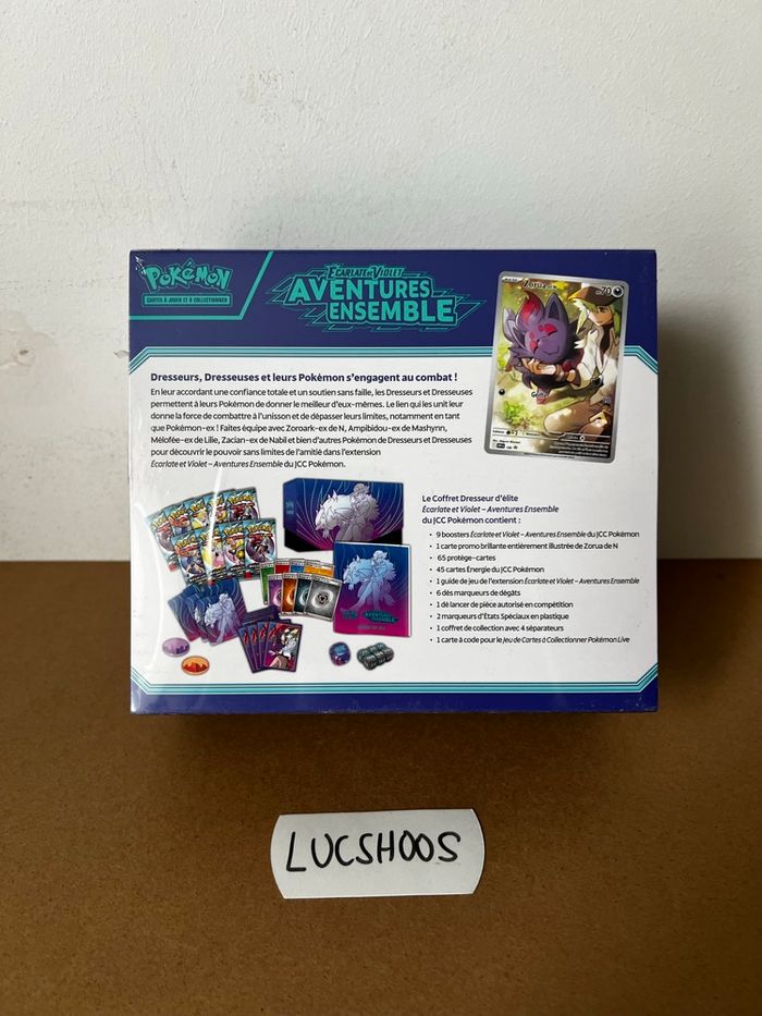 ETB Pokémon Aventures Ensemble EV9 - photo numéro 3