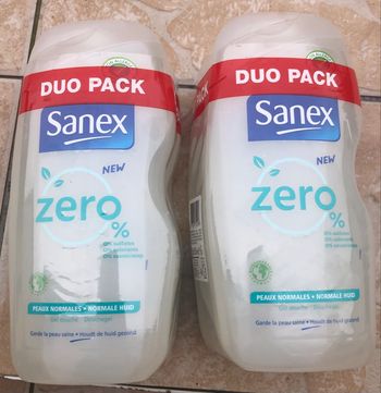 Lot de 4 Gels douche Hypoallergénique Peaux normales 0% SANEX neufs dans emballage