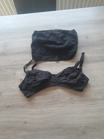 Soutien-gorge + soutien ventre maternité