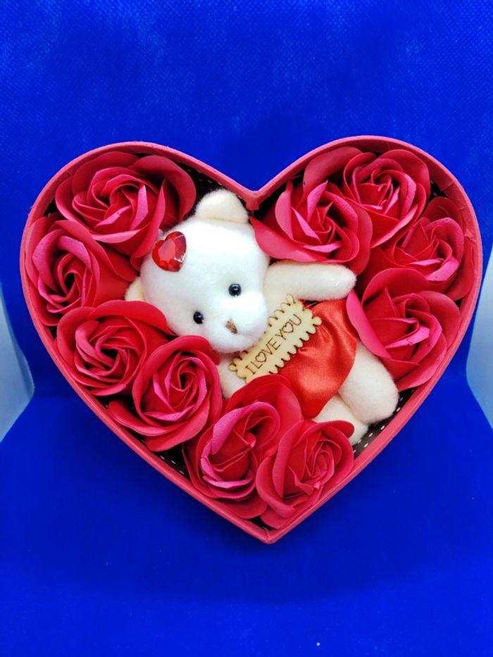 Ourson peluche amour - photo numéro 2