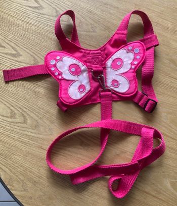 Btsky harnais de sécurité pour bébés et enfants avec ailes de papillons