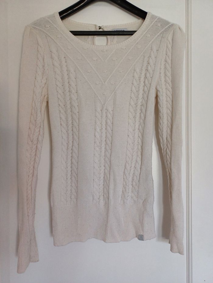 Pull blanc - photo numéro 3