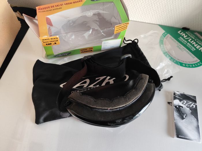 Masque ski snowboard enfant taille junior catégorie 2 temps mixte antibuee - photo numéro 5