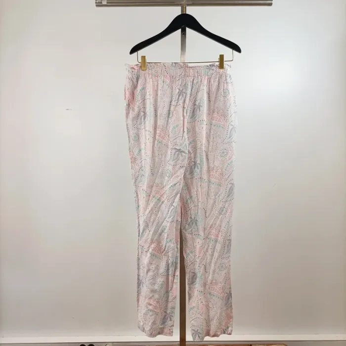 Pantalon fluide imprimé paisley Etam taille 38 100% viscose A1440 - photo numéro 5