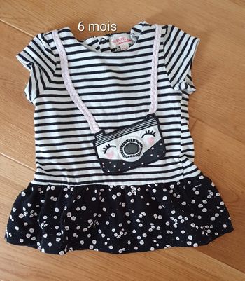 Robe courte 6 mois