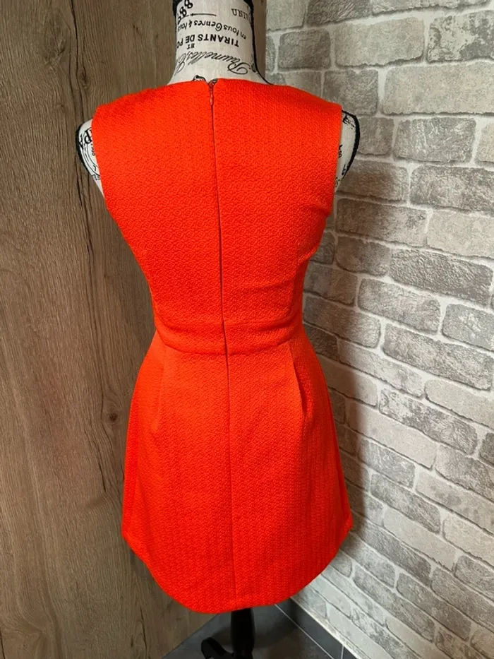 Robe orange taille XS - photo numéro 2