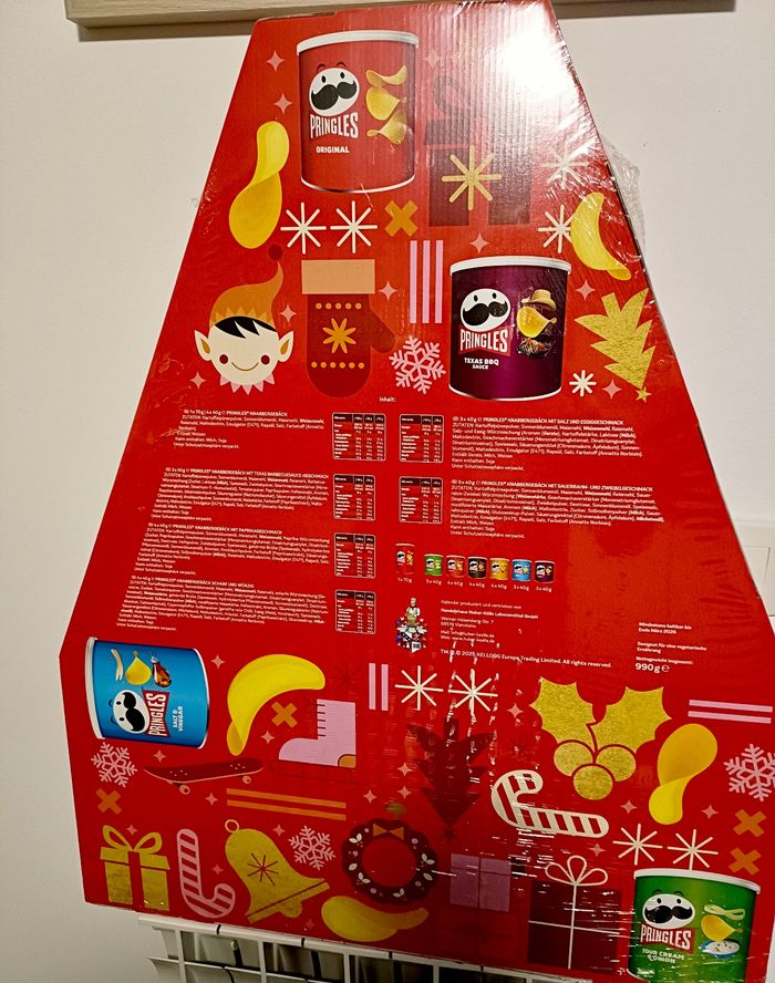 Calendrier de l'avent Pringles - photo numéro 2