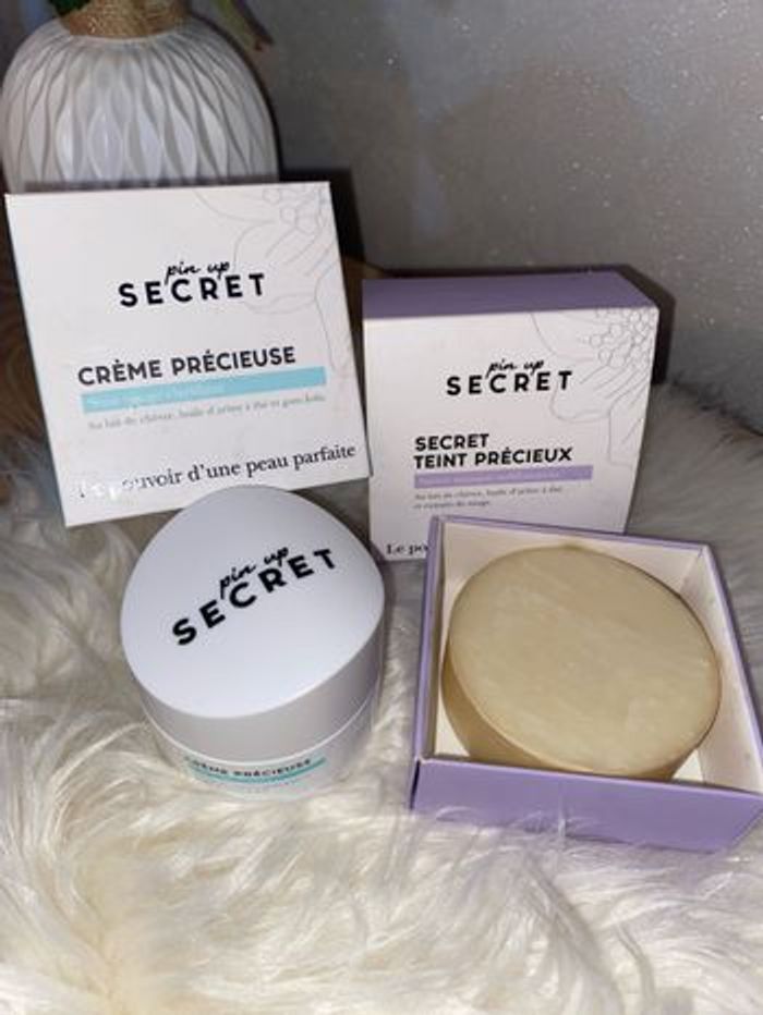 Savon lait de chèvre+crème Pin up secret