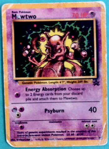 Nintendo Pokémon JCC Mewtwo (Blackstar 14)