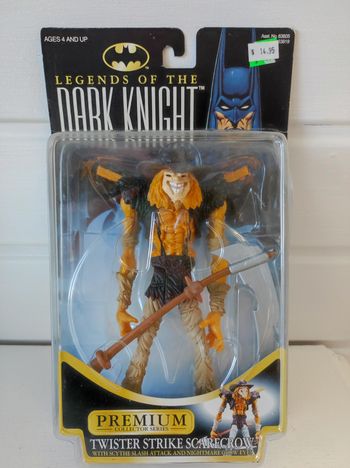 Figurine Batman Legends of the Dark Knight kenner premium twister strike Scarecrow Épouvantail 1996