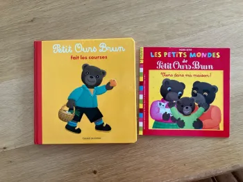 Livre petit ours brun