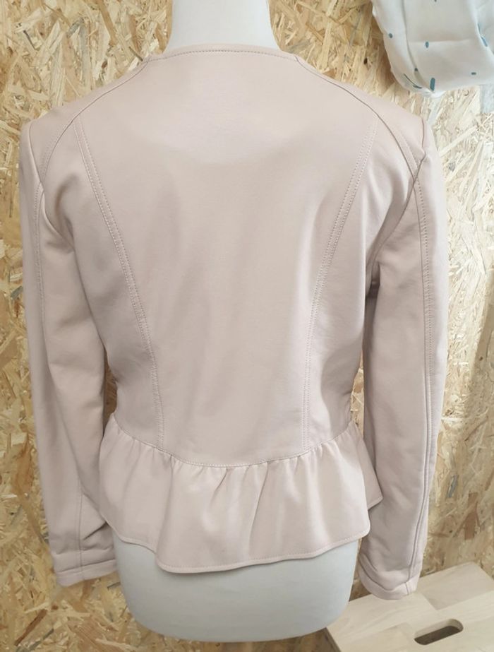 Veste simili cuir Camaïeu Taille 38 - photo numéro 2