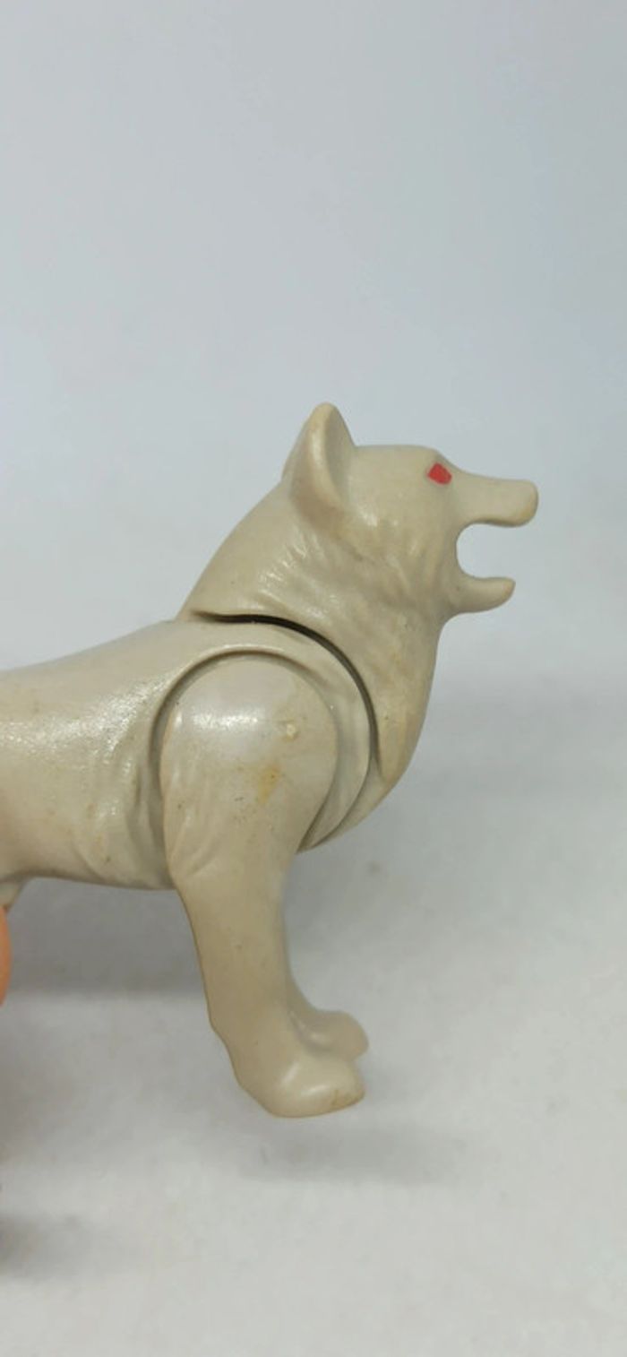 Loup gris crème playmobil - photo numéro 8
