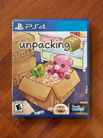 Unpacking Jeu Sony Playstation 4 PS4 / PS5 neuf Limited Run Games LRG