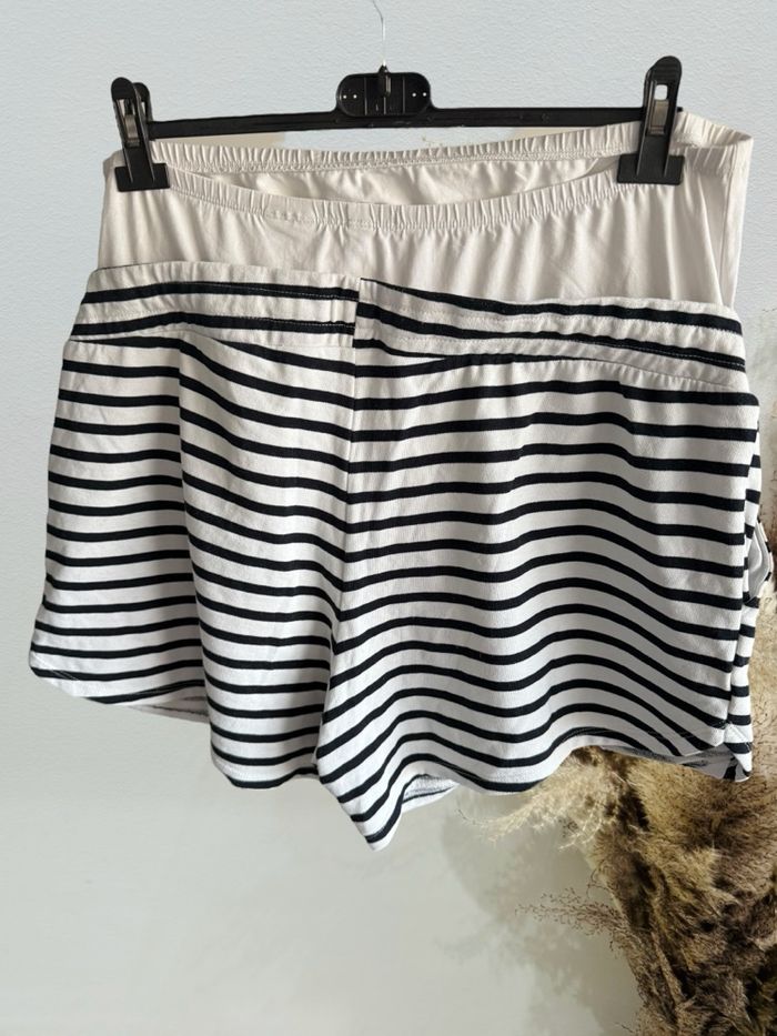 Short de grossesse h&m mama marinière - photo numéro 4