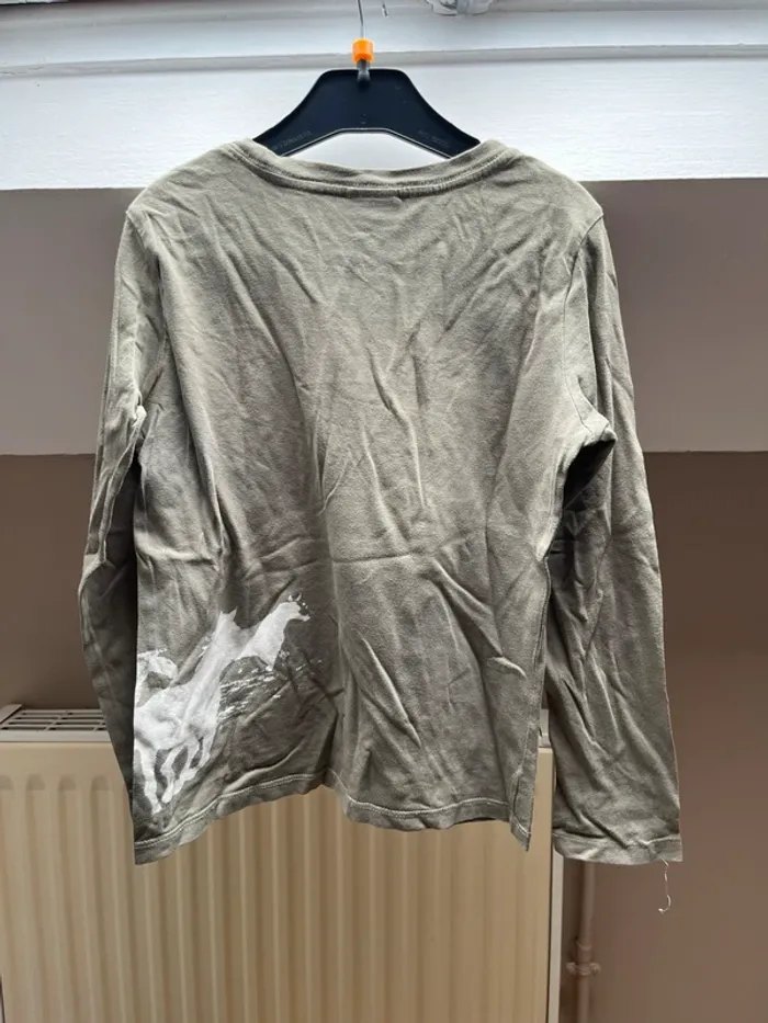 T-shirt manches longues Garçon 8 ans - photo numéro 2