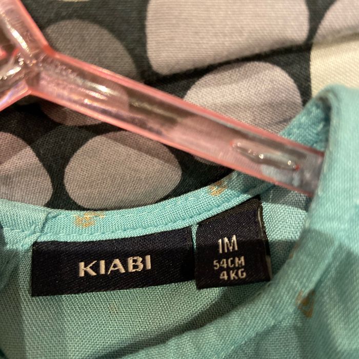 Robe bleu à motif - photo numéro 2