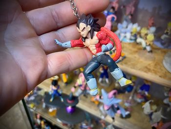 Figurine porte-clefs dragon ball gashapon hg végéta