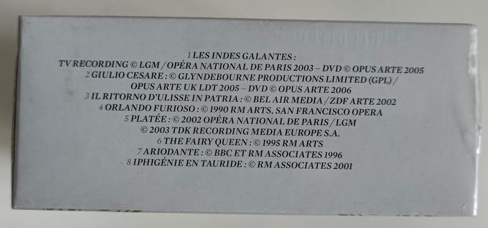 Beau coffret DVD, neuf, Telerama "Les Opéras de Gluck Haendel Monteverdi Rameau Purcell Vivaldi" - photo numéro 3