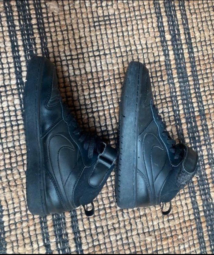 Basket air force 1 mid unisexe montante noire montante - photo numéro 2