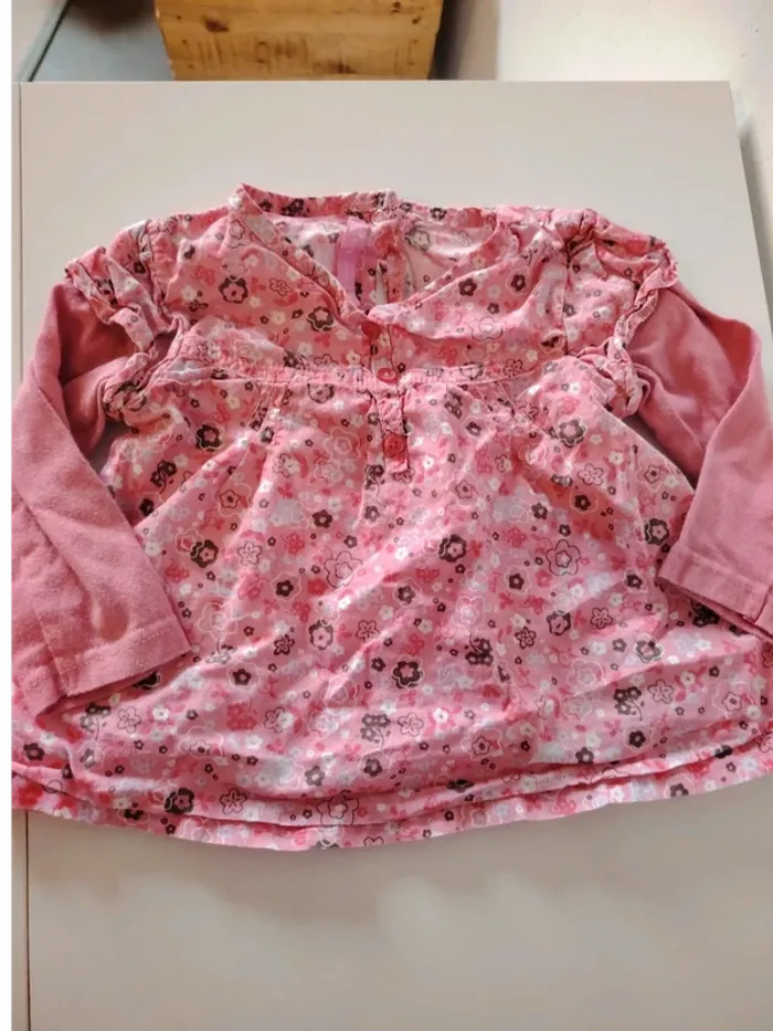 Blouse manches longues 18 mois