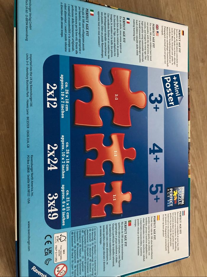 Puzzles 3*49 pièces Disney classic 5 ans et + - photo numéro 5