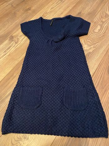 Robe en mailles bleues NafNaf taille xs