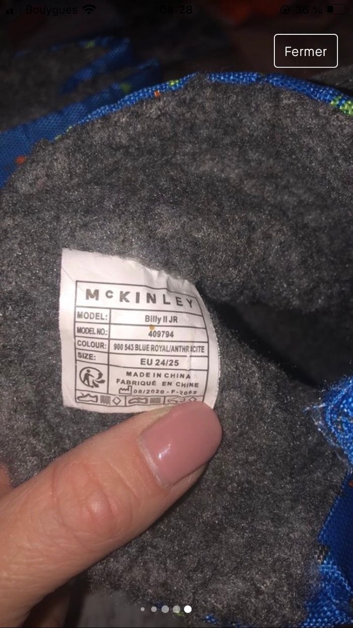 Après ski taille 24/25